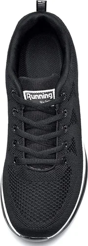 Vista 5 de Impdoo - Zapatos deportivos con cámara de aire para hombre ideales para correr trotar deportes gimnasio tenis entrenamiento