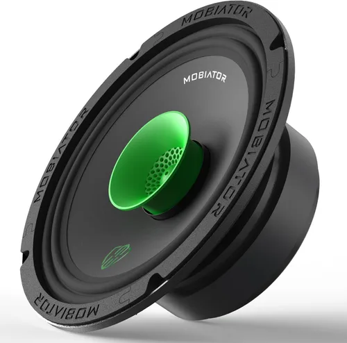 Vista 4 de MB-M65T 6.5" 2-Vía Altavoces coaxiales de audio profesional de rango medio, 360W máx, 4-Ohm, bobina de voz de 1.5", con tweeters tipo bala
