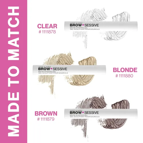 Vista 6 de wet n wild Brow-Sessive - Gel de maquillaje para modelar cejas rubias