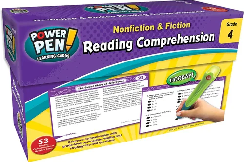 Vista 5 de Teacher Created Resources Power Pen Tarjetas de Aprendizaje: No Ficción y Lectura de Comprensión Grado 1