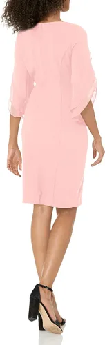 Vista 2 de DKNY Vestido de manga de gasa 34 para mujer