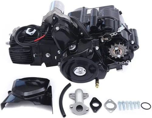 Vista 12 de Motor de 110cc 4 velocidades con arranque de patada y carburador para motos Pit Dirt Bike, para Honda CRF50 / CRF70 / XR50 / XR70 / Z50 / Z50R