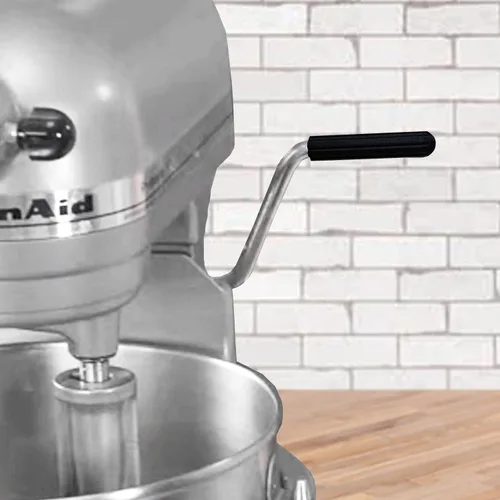 Vista 5 de PIAOLGYI Montaje de mango para batidoras de pie Kitchenaid, accesorio de ayuda de cocina, accesorios compatibles con batidora de pie Pro 5 Plus Negro