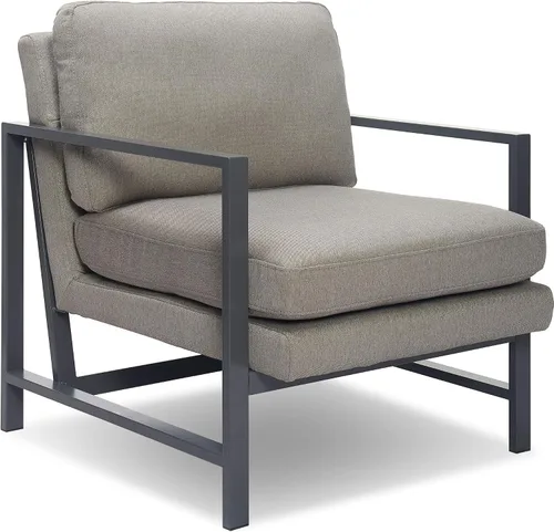 Vista 11 de Tommy Hilfiger Russell - Silla Accent, respaldo de almohada medio-suave, sillón moderno e industrial de mediados de siglo, cómoda silla para sala