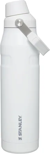 Vista 28 de STANLEY IceFlow Botella de agua de flujo rápido de 24 onzas Tapa con boquilla inclinada Ligera y a prueba de fugas para viajes y deportes Polar