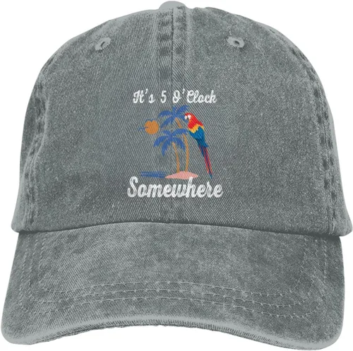 Vista 9 de 5 Oclock Somewhere Hat It is 5 Oclock Somewhere Hat for Women Baseball Hats Vintage Hat