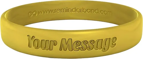 Vista 31 de Pulseras de silicona personalizadas de Reminderband, pulseras de silicona personalizadas, pulseras personalizables, pulseras personalizadas de goma
