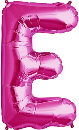 Vista 6 de Letra K - Globo de helio magenta - 34 pulgadas