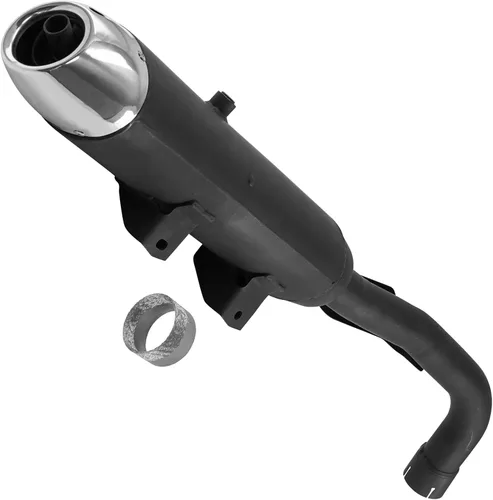Vista 5 de Caltric Silenciador con junta compatible con Yamaha Raptor 700 Yfm700R Yfm700 R 2007-2014