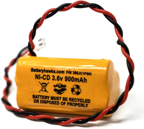 Vista 3 de AA900MAH 6200-RP 3.6v 900mAh Reemplazo de batería Señal de salida Luz de emergencia NiCad 6200RP OSA230 253799 LEDR-1