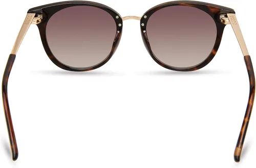 Vista 4 de GUESS Gafas de sol redondas con diseño de Stud Acccent para mujer