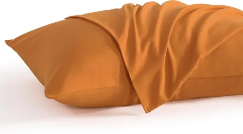 Vista 22 de NTBAY Juego de 2 fundas de almohada estándar, paquete de 2 fundas de almohada de microfibra cepillada de 20x26, suaves, resistentes a las arrugas, a