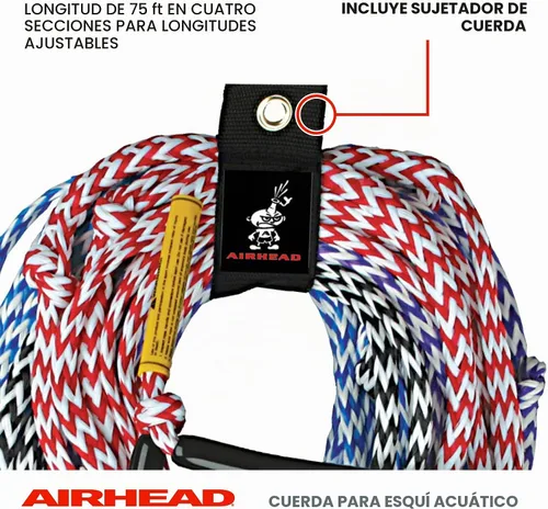 Vista 2 de AIRHEAD Arnés de remolque resistente Negro