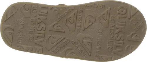 Vista 4 de Quiksilver Carver Suede Chanclas para niños pequeños