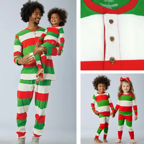 Vista 5 de HonestBaby - Pijama familiar navideña de algodón orgánico