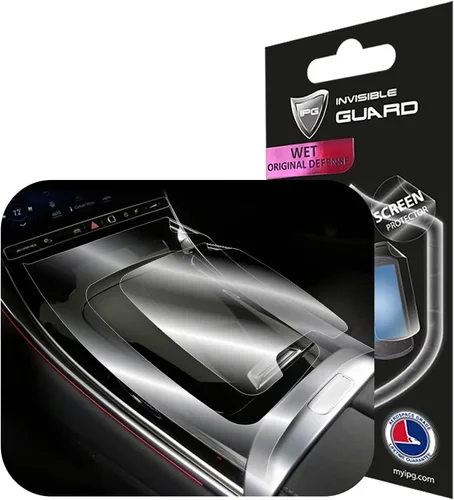 Vista 15 de IPG Para MERCEDES BENZ Command Touchpad Controller Protector de hidrogel Invisible Ultra HD Película transparente anti arañazos