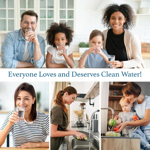 Vista 5 de CFS Cartuchos de filtro de agua de bloque de carbono compatibles con modelos 40621 - Elimina el mal sabor y el olor - Cartucho de filtro de agua