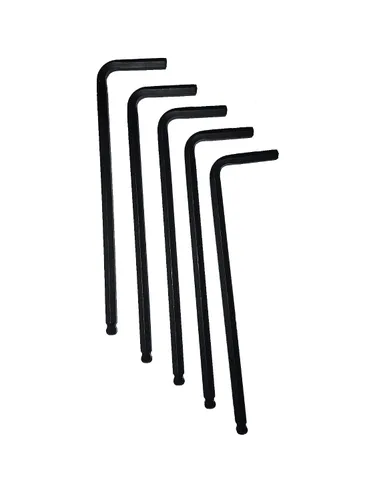 Vista 2 de Eklind Tool 18112 Llave Allen de 3/16" Stubby-Ball-hexagonal L, paquete de 5