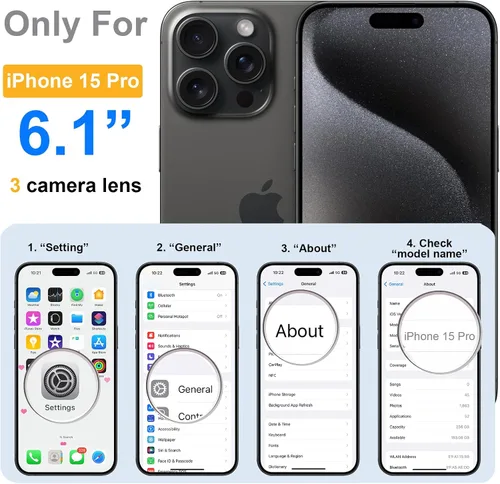 Vista 2 de ROYBENS Funda transparente mate para iPhone 12 Pro-Max compatible con Magsafe, protección completa de lente de cámara, protector de pantalla, correa