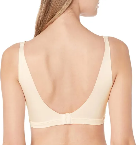 Vista 2 de Warner's - Brasier para mujer No Side Effects, con aros, alisador de axilas y espalda, inalámbrico, ligeramente forrado, estilo camiseta Ra2231a