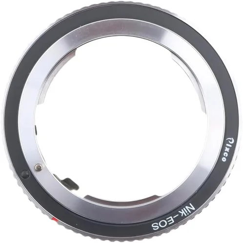 Vista 3 de Pixco Anillo adaptador de montaje para lente Nik.F a cámara EOS EF DSLR 90D 1DXIII 2000D 100D 77D 6D 5DIV