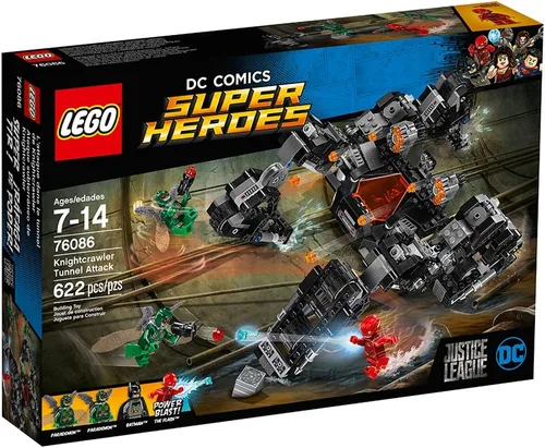 Vista 6 de LEGO Super Heroes 76086 Knightcrawler Tunnel Attack (622 piezas)