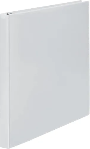 Vista 2 de ACCO Wilson Jones Print Won't Stick - Carpeta flexible de polietileno con anillos redondos, 60 hojas, tamaño carta, personalizable, color blanco