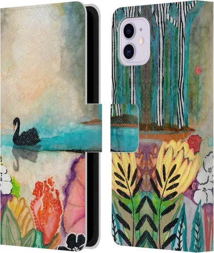 Vista 18 de Head Case Designs Officially Licensed Wyanne Half Light Nature 2 Leather Wallet Case Compatible with Apple iPhone 11