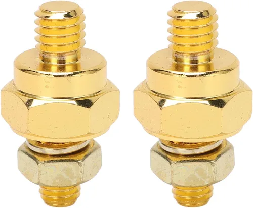 Vista 6 de Adaptadores de terminal de batería, pernos de terminal de batería de poste lateral duraderos, resistentes y antiimpacto, 2 piezas para vehículos