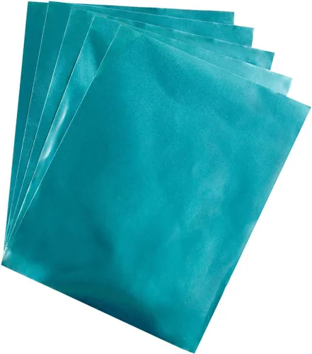 Vista 10 de Hygloss Papel de aluminio metálico para artes y manualidades, actividades de aula y artistas, decoración de fiestas o vacaciones, 8.5 x 11 pulgadas
