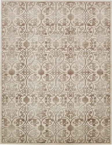 Vista 6 de Unique Loom Rushmore Collection - Alfombra de área Washington (2 pies x 5 pies 1 pulgada, beige oscuro/beige)