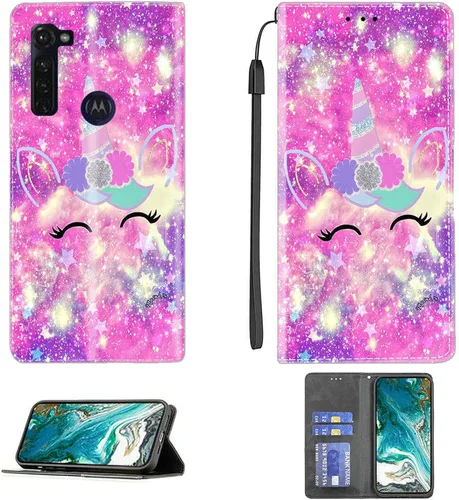 Vista 483 de jioeuinly ATT Motivate 2 - Funda compatible con ATT Motivate 2, funda con soporte abatible y cierre magnético DJS