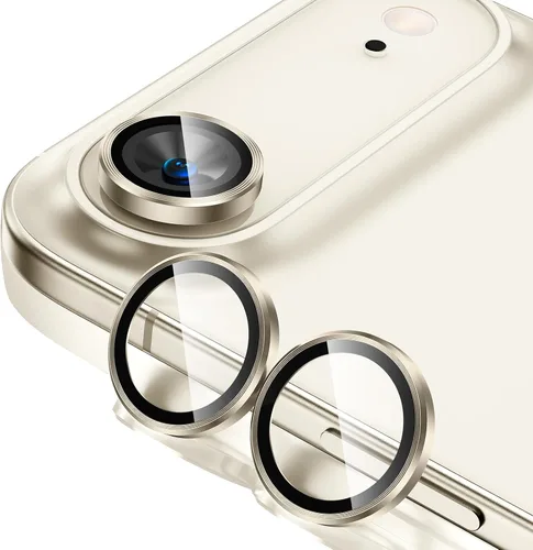 Vista 38 de Tensea Protector de Lente de Cámara para iPhone 13 mini/iPhone 13, Cubierta de Cámara de Vidrio Templado 9H Protector de Pantalla Anillo Individual