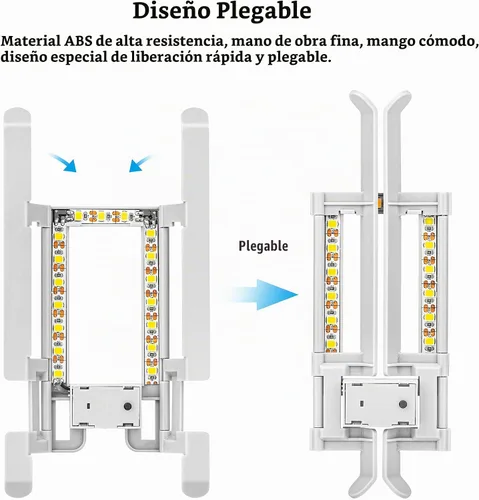 Vista 4 de Mini Tren de Aterrizaje Ligero 4K, Tren de Aterrizaje Plegable con Luz LED Compatible para DJI Mini 2 SE/Mini 4K / Mini 2 / Mavic Mini/Mini SE