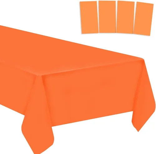 Vista 8 de Paquete de 2 manteles de plástico desechables, manteles de plástico para barbacoa, picnic, cumpleaños, bodas, fiestas, impermeables y a prueba