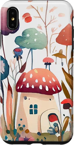 Vista 7 de Funda con patrón de ramo de jardín floral de acuarela para iPhone 14