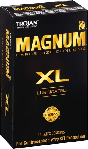 Vista 12 de TROJAN Preservativos Magnum Lubricados XL Tamaño Grande - 12
