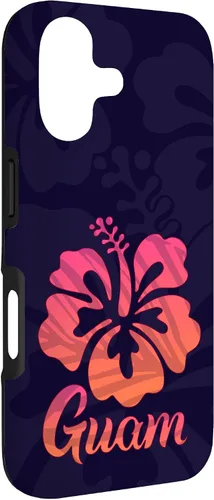 Vista 3 de Guam Hibiscus Flower Hafa Adai Guamanian Island Pride Case for iPhone 17