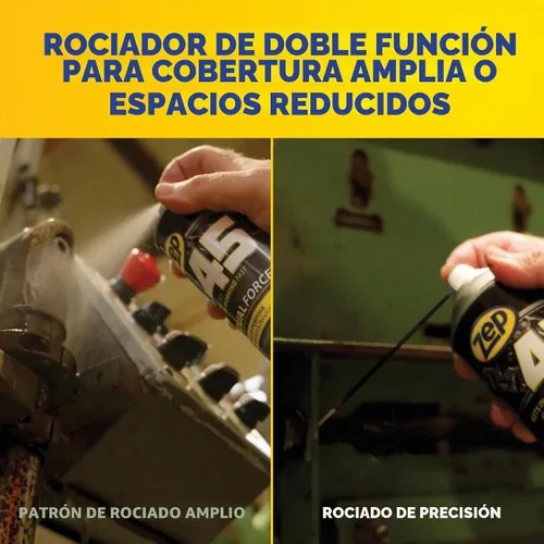 Vista 5 de Zep 45 Dual Force Lubricante y Penetrante 14 Oz - UN CANTE