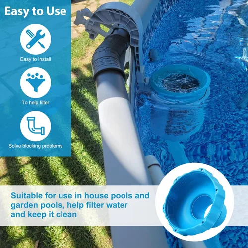 Vista 3 de 11238 Adaptador de manguera B de skimmer de superficie para piezas de piscina Intex