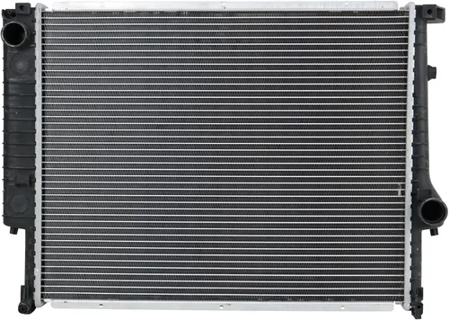 Vista 103 de TRQ Radiador de núcleo de aluminio de 1 fila Compatible con Subaru WRX STI 2.5L Turbo AWD 2015-2020