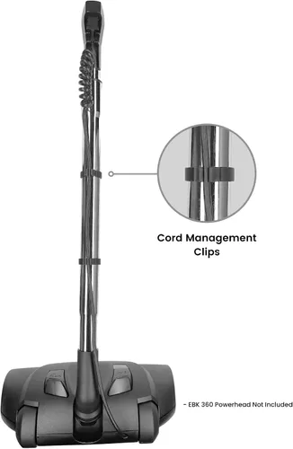 Vista 4 de Wessel-Werk Varita de vacío central telescópica con gestión de cables, construcción de acero inoxidable, compatible con cabezales eléctricos