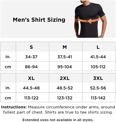Vista 6 de Tommie Copper Men's Pro-Grade Shoulder Support Shirt I UPF 50, Long Sleeve Compression Shirt, Upper Body & Posture Support