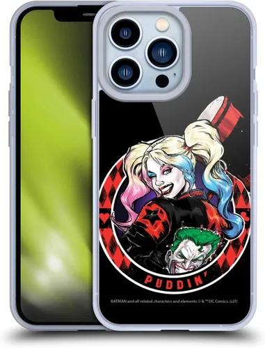 Vista 45 de Head Case Designs Funda de gel suave con licencia oficial de Batman DC Comics Bubblegum Harley Quinn Graphics compatible con Apple iPhone 7