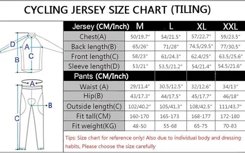 Vista 7 de Mens Soft Long Sleeve Breathable Bicycle Cycling Jersey Polyester Clothing Outdoor Sports Fall Autumn
