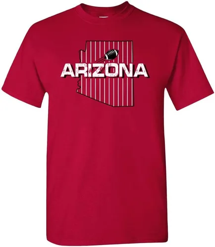 Vista 11 de Xtreme Apparrel Camiseta para hombre Team Field Map para aficionados al fútbol Dallas - Camisa azul marino