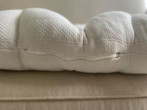 Vista 7 de Almohada cervical para dormir y aliviar el dolor de cuello - Almohadas de espuma viscoelástica - Almohadas ajustables para dolor de cuello y hombros
