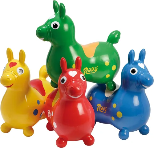 Vista 2 de Gymnic Rody Caballo Saltarín Azul