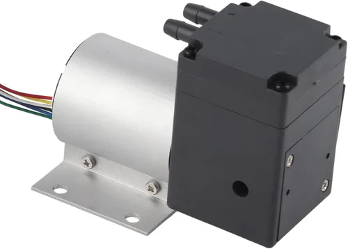 Vista 8 de Bomba de vacío micro DC12V 10W Mini compresor de aire Bomba de diafragma de aceite Bomba de vacío sin escobillas 15L por tarifa mínima