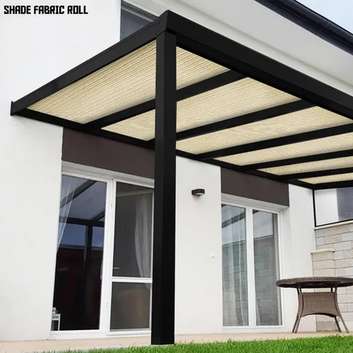 Vista 3 de TANG Sunshades Depot - Tela de sombra de 12 x 1 pies (6.35 oz/m²) HDPE, tela beige, rollo de hasta un 95% de bloqueo, red de malla U* V